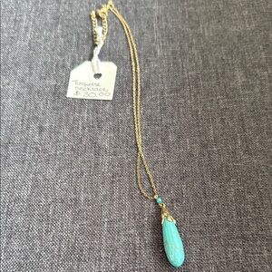 Gold and Turquoise Pendant Necklace
Box 2